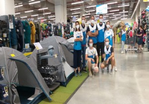 Decathlon Maazasnda Kamp ve Doa Sporlar rnleri Byk lgi Gryor